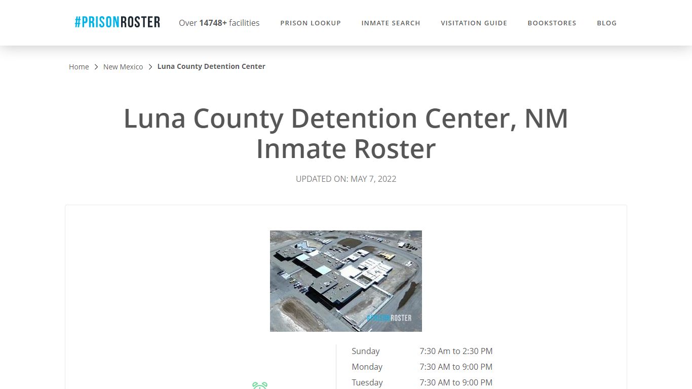 Luna County Detention Center, NM Inmate Roster